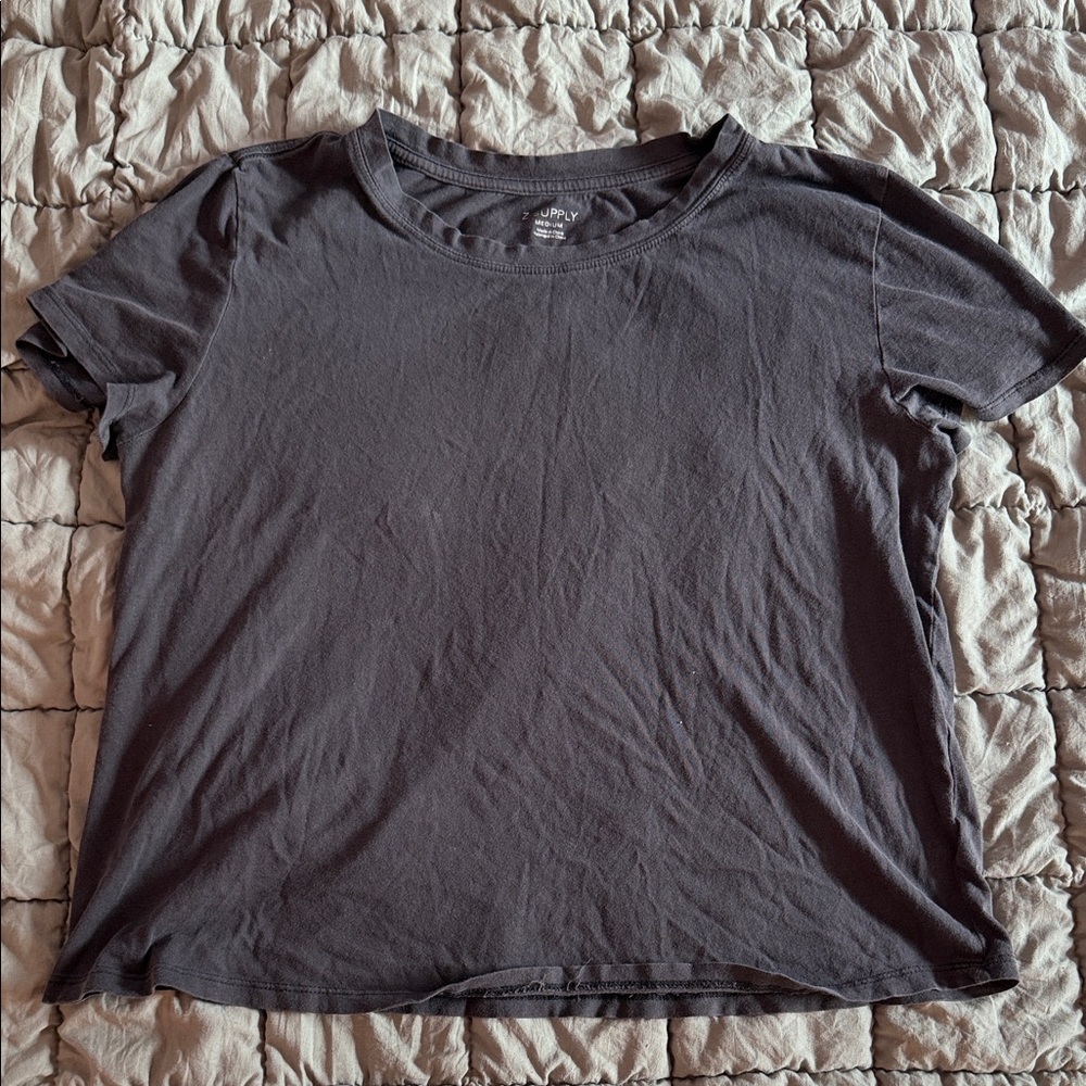 Z Supply Charcoal Short Sleeve Tee